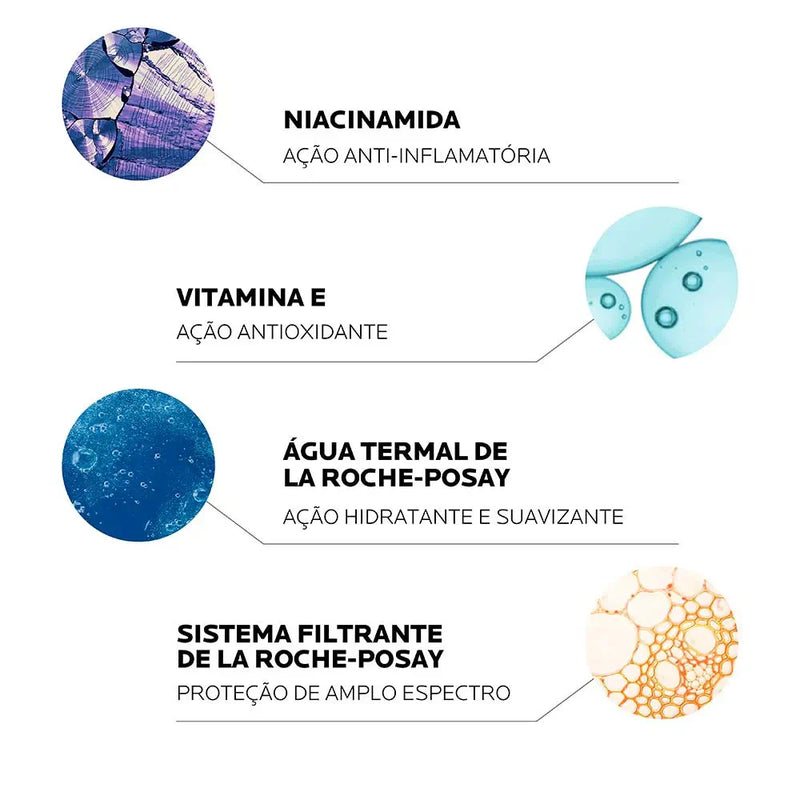 Protetor Solar Facial com Cor La Roche-Posay Anthelios Ultra Cover FPS60